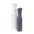 2020s Asymmetrical Charcoal Gray Contemporary Ceramic Short Vase For Sale - Image 5 of 6