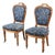 Louis-Philippe Style Oak Chairs, 1950s, Set of 2 For Sale