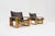 Brown Lounge Chairs by Ate Van Apeldoorn for Houtwerk Hattem, Netherlands, 1960s, Set of 2 For Sale - Image 8 of 12