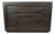 Modern Espresso Two Drawer Nightstand For Sale
