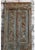 Antique Blue Floral Carved Door – Rustic Hinged or Sliding Barn Door Panel 80x26.5 For Sale - Image 4 of 5