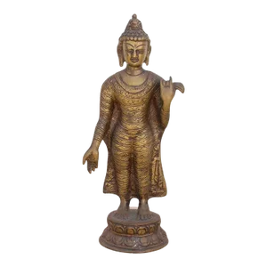 Gautam Buddha Brass Statue