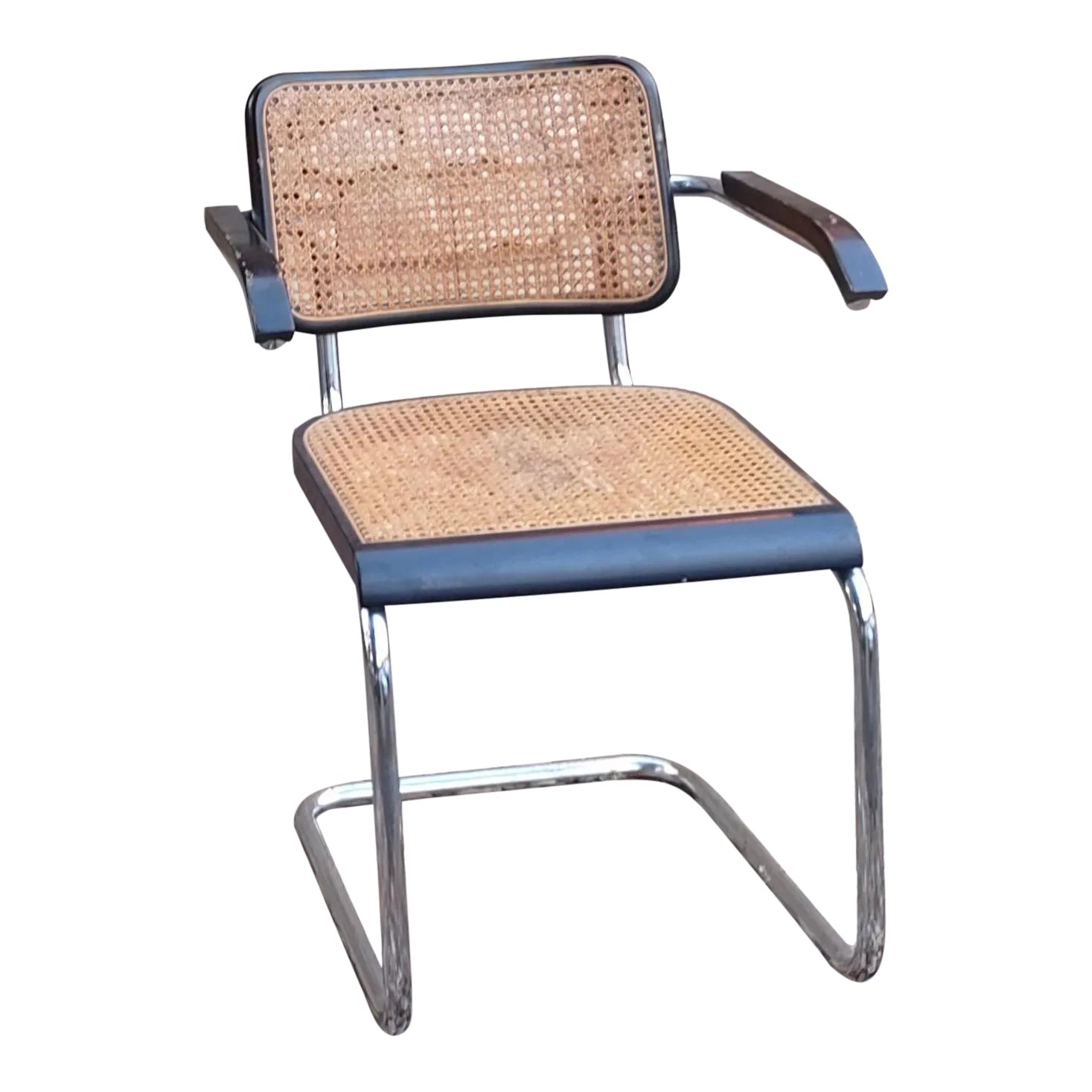 Mid Century Original Cesca Chair Made in Italy | Chairish