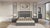 Casa Milano Aryan 5-Piece Italian King Bedroom Set With Led Bed For Sale - Image 4 of 7