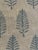Quadrille Pinewood in Windsor Blue Linen Fabric 1 Yard