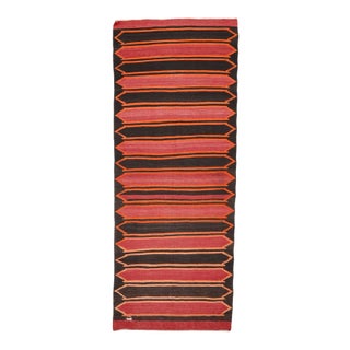 Mid 20th Century Vintage Modern Turkish Kilim Rug For Sale