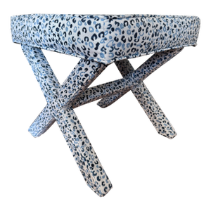 Upholstered X Bench