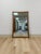 Brown Vintage Mirror Broyhill Sculptra MCM Walnut Wall Vanity Entryway Curved Edges For Sale - Image 8 of 10