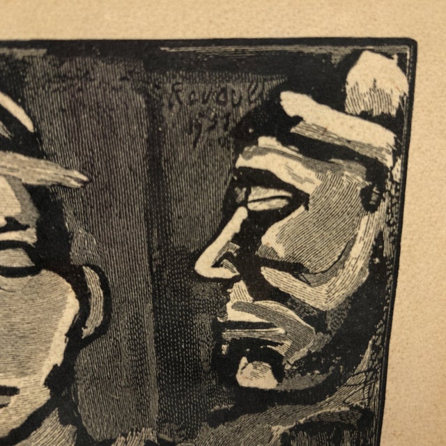 Expressionism Le Cirque by Georges Rouault, Signed Lithograph, 1931 For Sale - Image 3 of 9