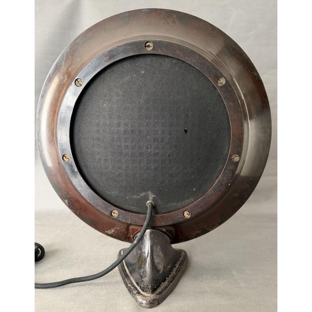 Plastic Art Deco Speaker in Bakelite by Louis Kalff for Philips, 1930s For Sale - Image 7 of 13