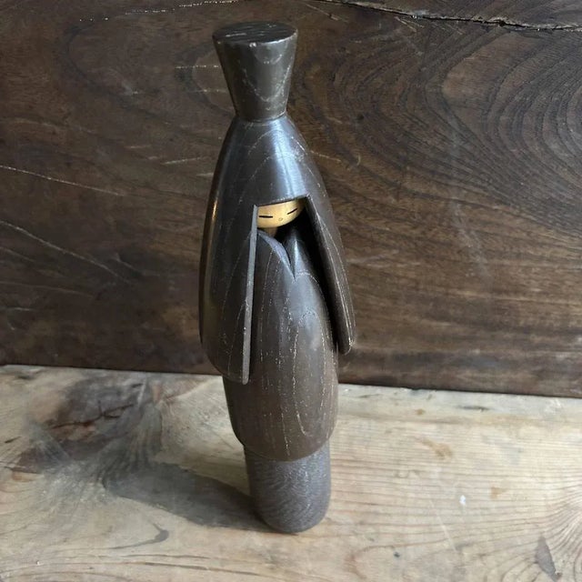 Vintage Japanese Sosaku Kokeshi by Shozan Shido For Sale - Image 4 of 13