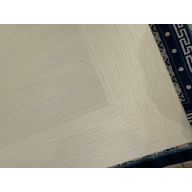 Alabaster Chow Cocktail Table in a Cerused Alabaster Finish For Sale - Image 8 of 10