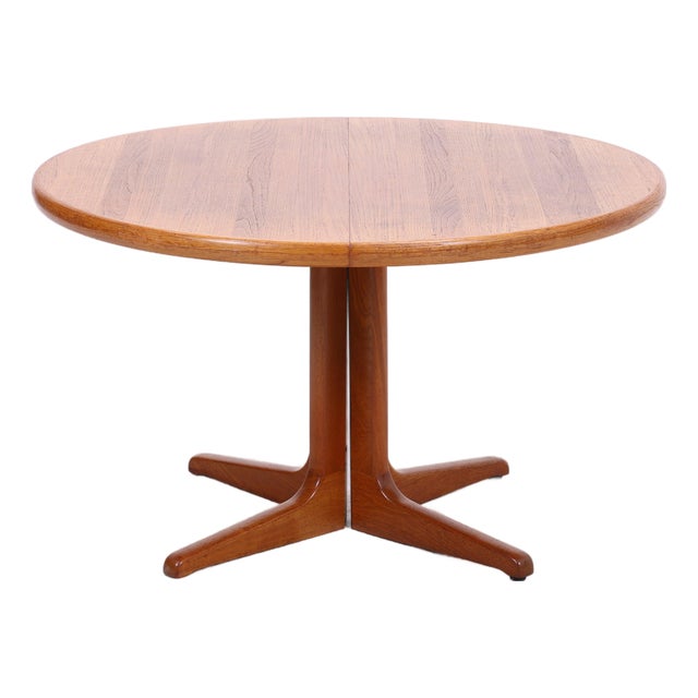 Vintage Extendable Teak Dining Table by CJ Rosengaarden, 1960s For Sale