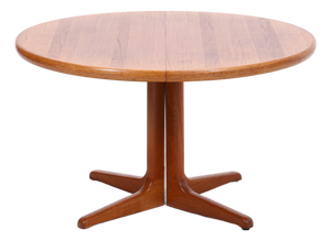Vintage Extendable Teak Dining Table by CJ Rosengaarden, 1960s