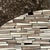 Free-Form Metal and Stone Mosaic Console Table attributed to Berthold Muller, 1960s For Sale - Image 11 of 13