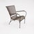 Sold as a set of 4. These vintage iron outdoor lounge chairs feature a sculptural mid-century modern design defined by...