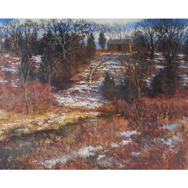 Lorin Willey Impressionist Ice Age Trail Wisconsin Landscape Painting For Sale
