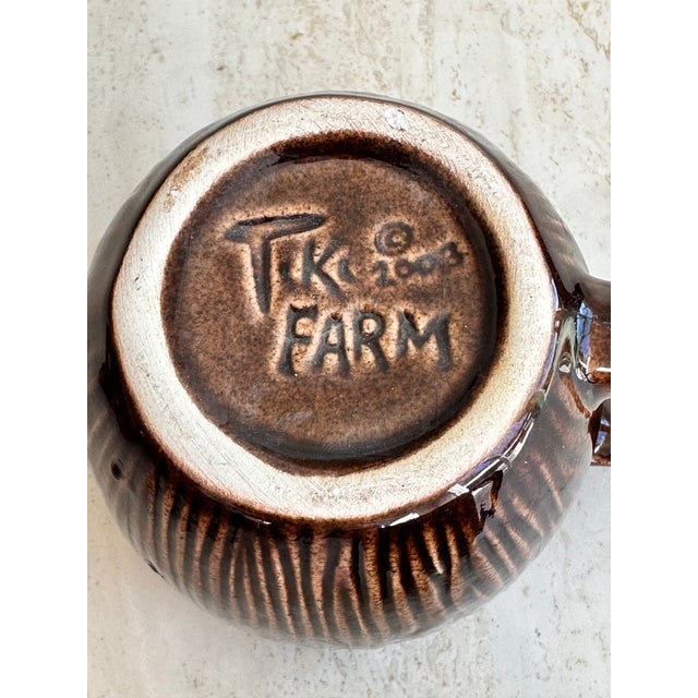 Coconut Mugs by Tiki Farm - Set of 5 For Sale In San Diego - Image 6 of 8