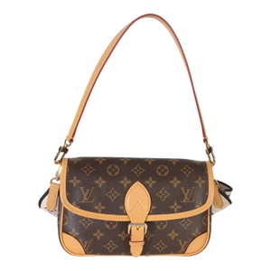 Black Monogram Canvas Diane
