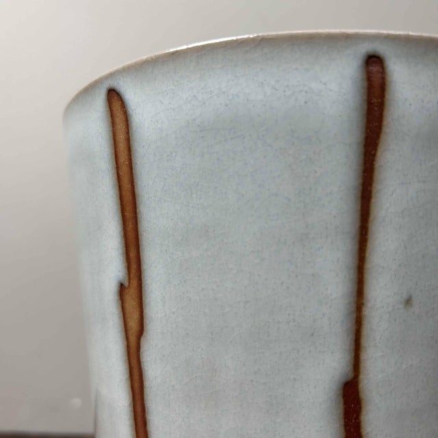 Vintage Ikebana Flower Vase in Ceramic, 1960s For Sale - Image 10 of 18