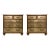 Vintage Theodore Alexander Eglomise Mirrored Chests, Pair For Sale
