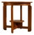 Amsterdam School Side Table in Oak, 1920s For Sale