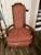 Wood 1960s Wood Stripe Upholstered Accent Chair For Sale - Image 7 of 8