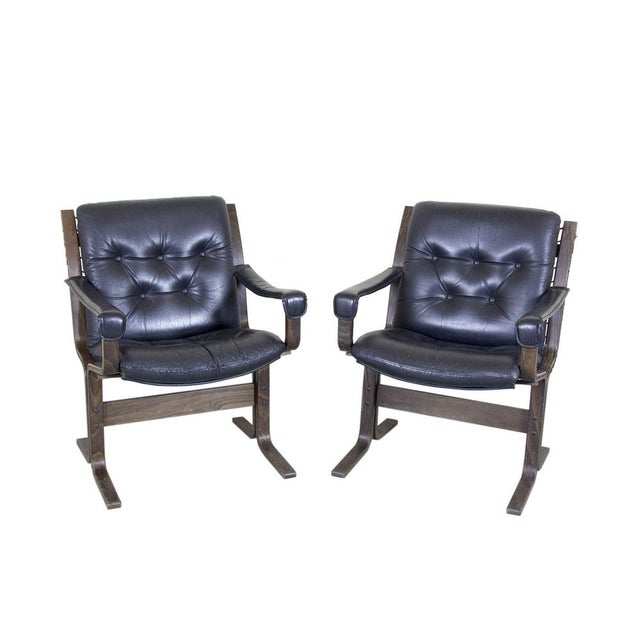 Set of Siest Chairs by Ingmar Relling for Westnofa, 1960s For Sale - Image 17 of 17