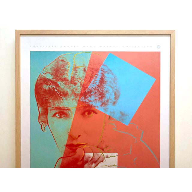 アート・デザイン・音楽 ANDY WARHOL Abstracts Andy Warhol Vintage 1970 Mid Century Modernist Silkscreen