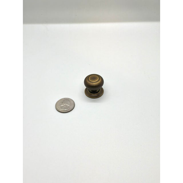 Hickory Chair Furniture Company Hickory Chair Knob Antique Brass For Sale - Image 4 of 4