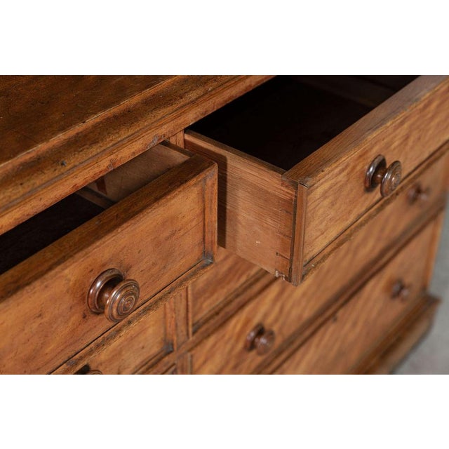 Large English Ash Housekeepers Cupboard, 1880s For Sale - Image 13 of 16