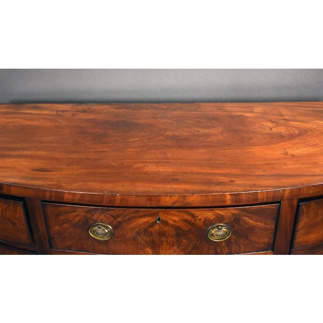 George III Mahogany Desk, 1800s For Sale - Image 10 of 12
