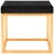 Metal Modern Square Ottoman in Black For Sale - Image 7 of 7