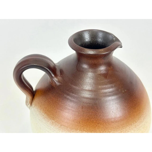 Mid-Century Modern Vintage Ceramic Jug from Carstens Töpferei, 1950s For Sale - Image 3 of 12
