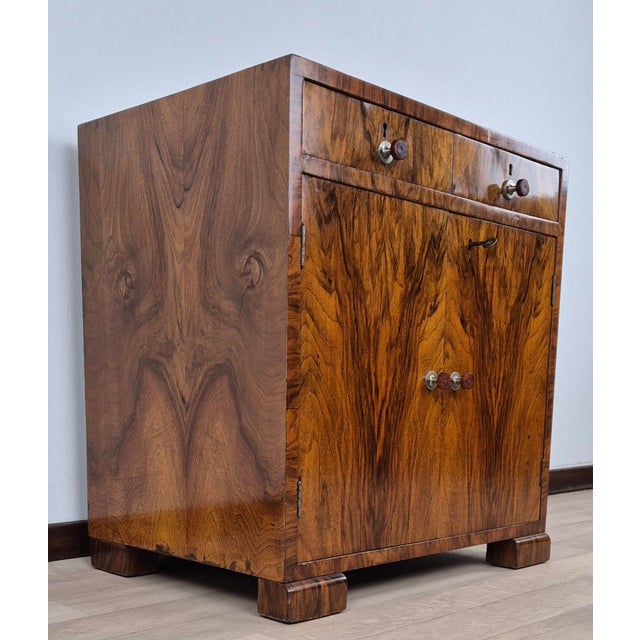 Art Deco Austrian Record Cabinet, 1928 For Sale - Image 4 of 18