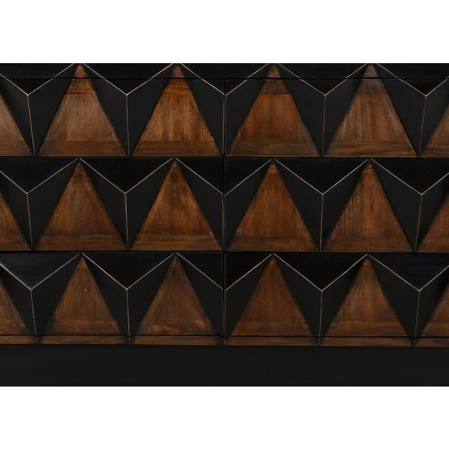 Not Yet Made - Made To Order Nigel Chest, Two Tone For Sale - Image 5 of 6