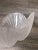 1980s Frosted Glass Shell Shaped Serving Bowl For Sale - Image 4 of 5