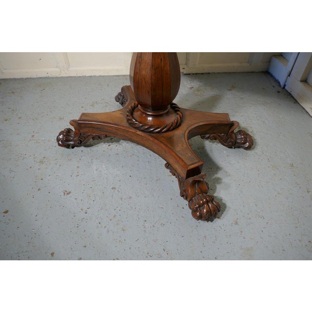 William IV Folding Games or Card Table, 1830s For Sale - Image 4 of 11