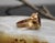 Brick Red 1930s 14k Yellow Gold Carnelain Soldier Warrior Intaglio Signet Ring Sz 10.25 For Sale - Image 8 of 17