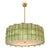 Italian Greentropical Murano Glass Gold Round Chandelier by Simoeng For Sale - Image 6 of 6