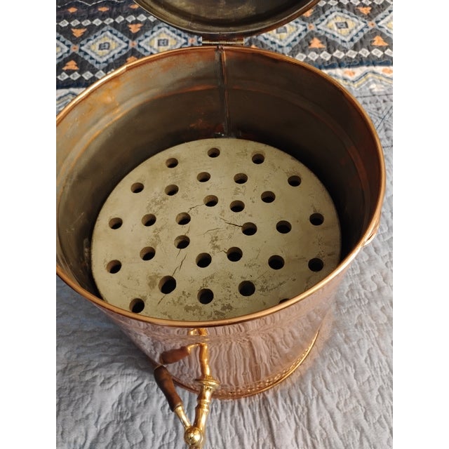 Antique Late 19th Century Copper Water Cooler For Sale - Image 4 of 10