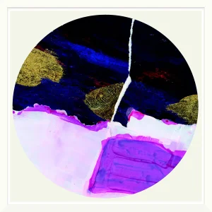 Rosetta Globe Art Print - Framed