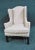 Chippendale Hickory Chair Co Chippendale Style Mahogany Wing Chair For Sale - Image 3 of 9