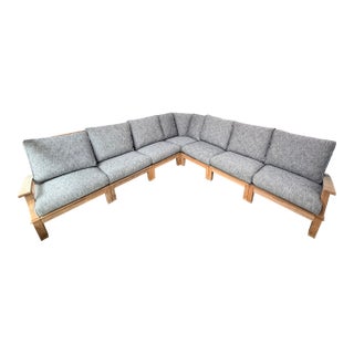 Teak Sectional by Gloster For Sale
