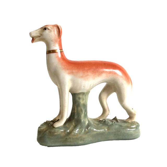 Vintage Ceramic Greyhound Figurine Chairish