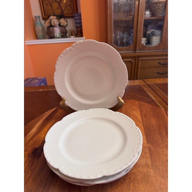 1900 - 1909 1900s Salad Plate Ranson by Haviland a Set of 4 For Sale - Image 5 of 9