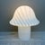 Zebra Glass Mushroom Table Lamp from Peill & Putzler, 1970s For Sale - Image 6 of 14