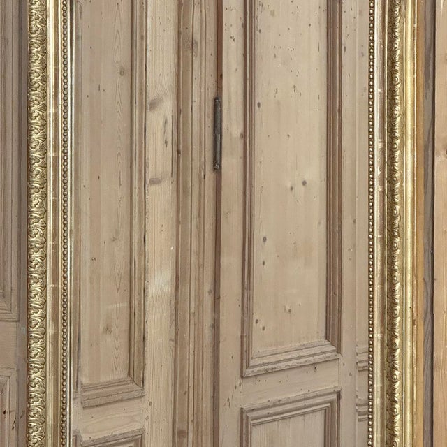 Antique 19th Century French Louis XVI Gilded Mirror For Sale - Image 14 of 18