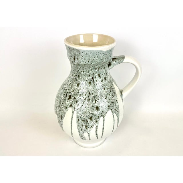 Mid-Century Modern Fat Lava Vase from Teplice Ceramic Workshops, 1960s, in Flawless conditions. Designed 1960 to 1969 This...