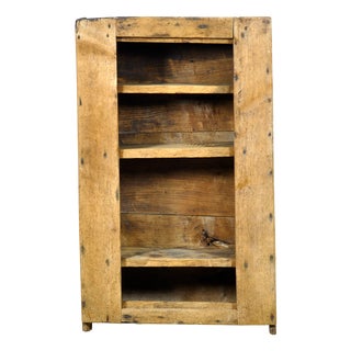 Wabi-Sabi Beech Cabinet, 1850s For Sale